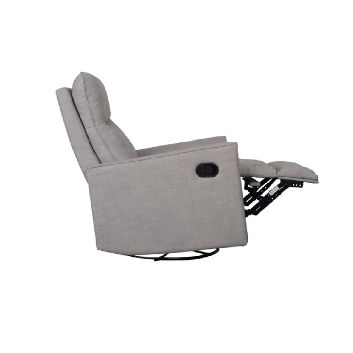 Return - Obaby Savannah Swivel Glider Recliner Chair, Gold – image 4