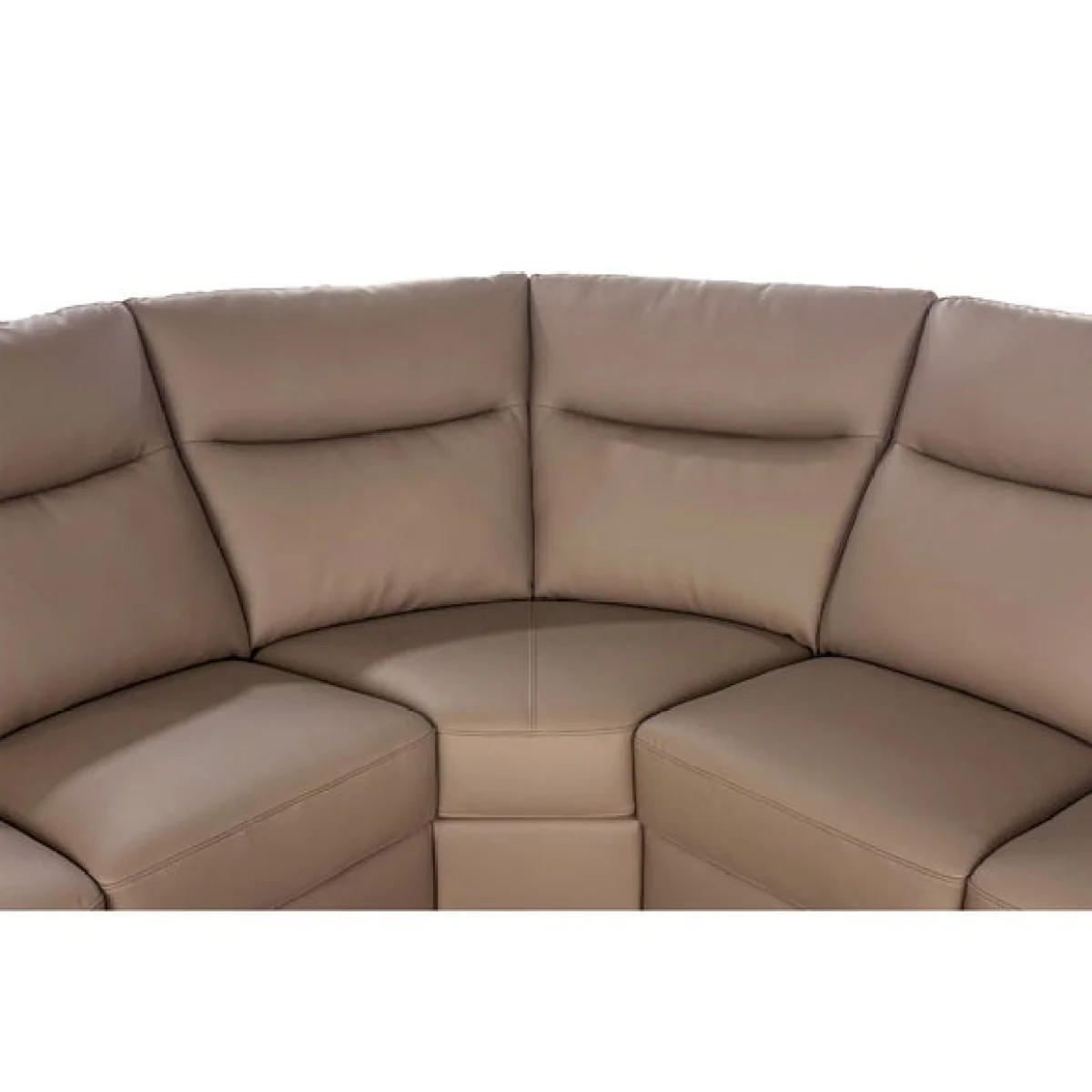 Aspire Toronto Leather Power 5 Seater Recliner Corner Sofa – image 5