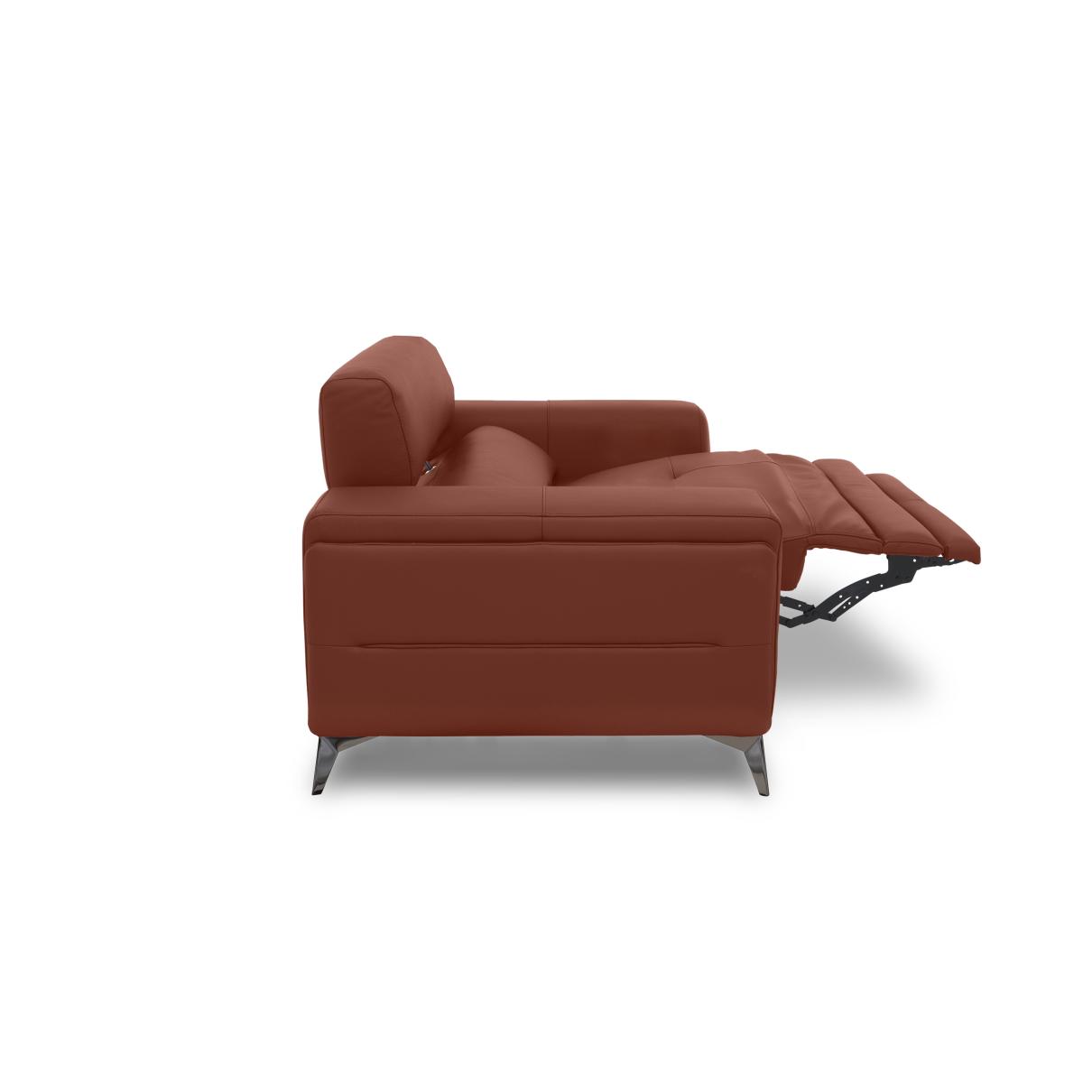 Action Leather Power Recliner Armchair - Blu – image 5