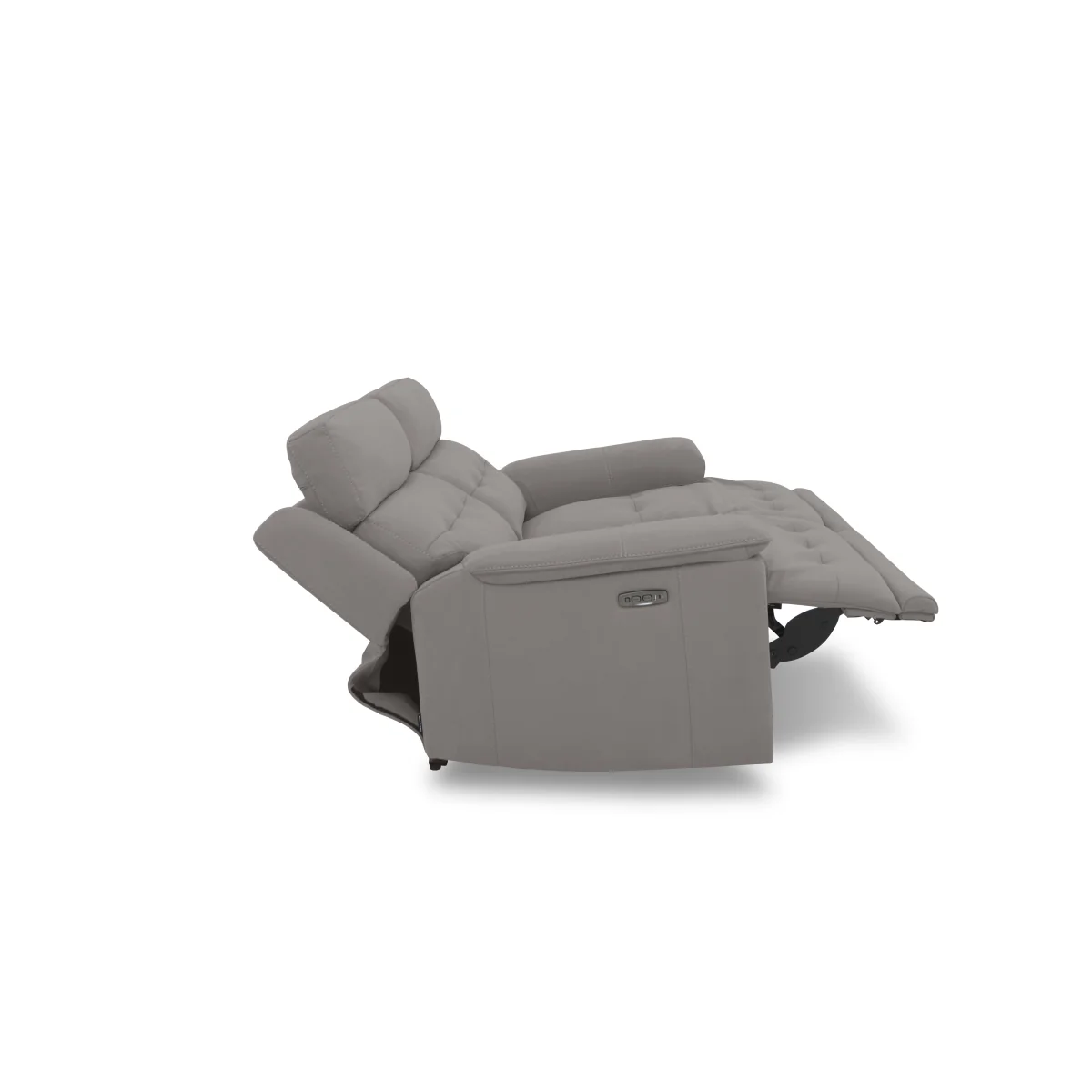 Brescia Fabric 2 Seater Power Recliner Sofa with Power Headrests - Peacock – image 6