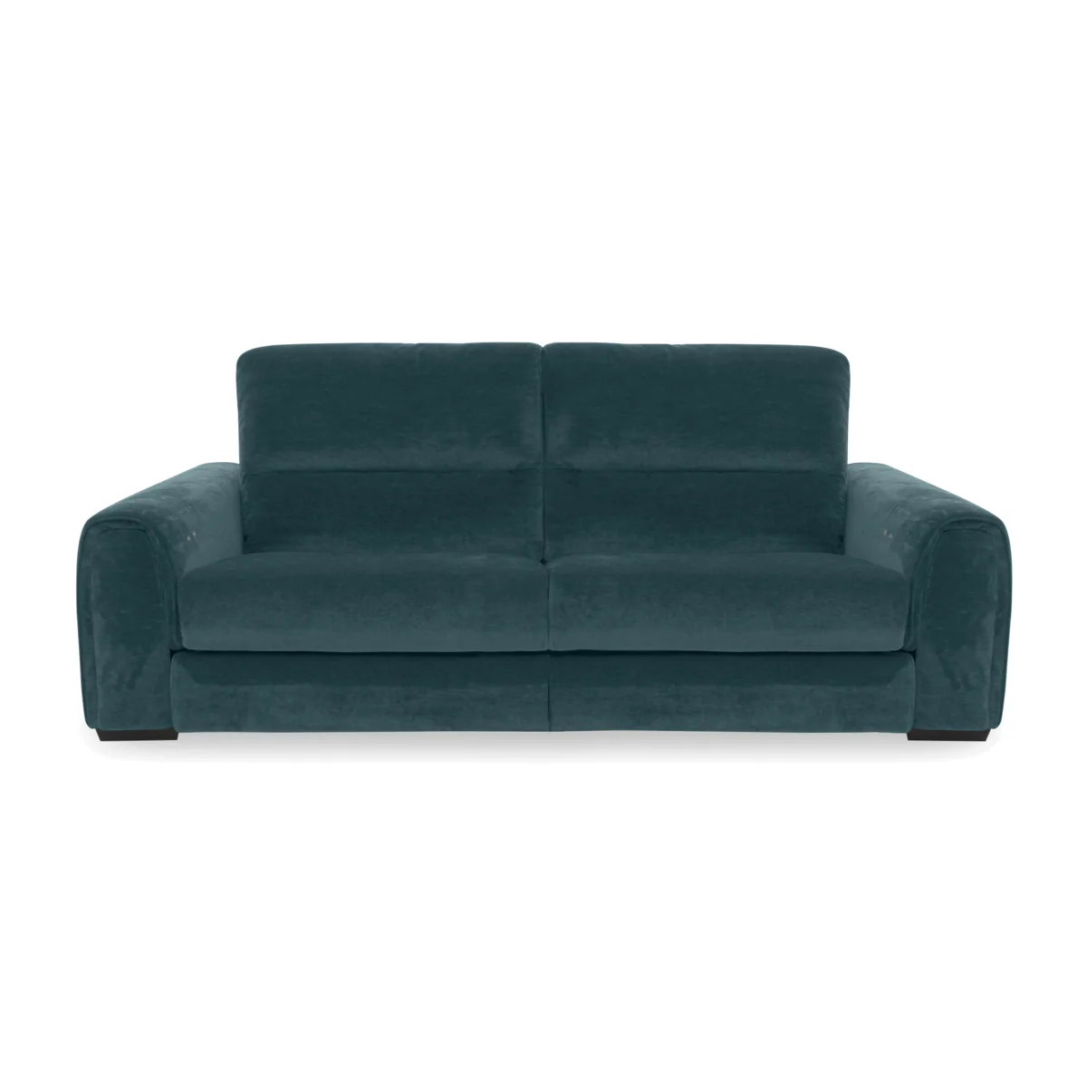 Flex Fabric 3 Seater Power Recliner Sofa with Storage Arms - Peacock – image 1