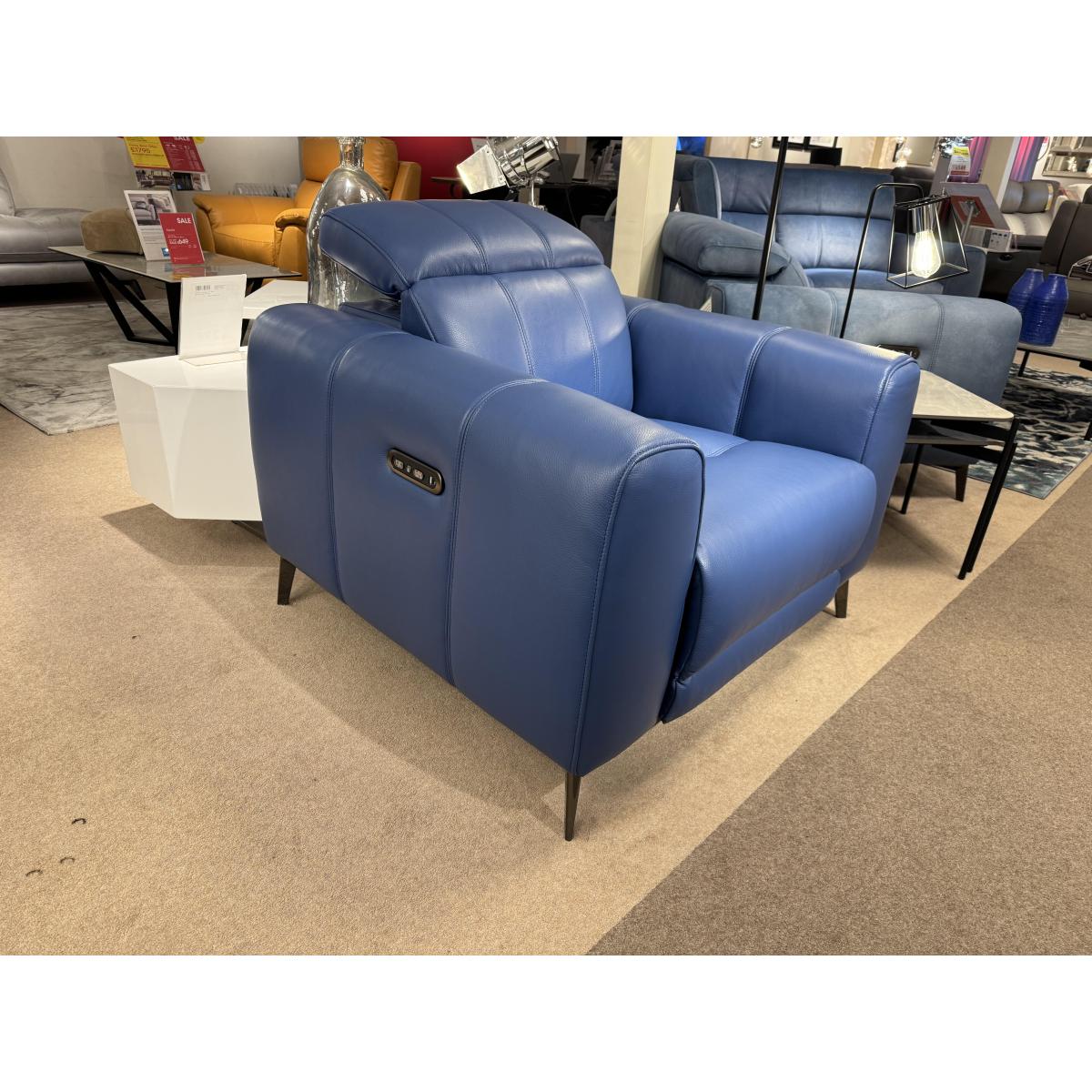 Ezra Power Recliner Chair with Power Headrest – image 2