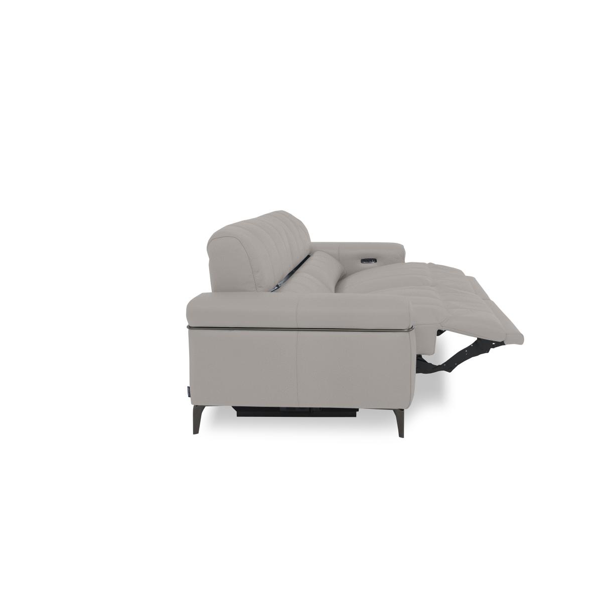Homestage Fabric 2 Seater Power Recliner Sofa with Power Headrests – image 3