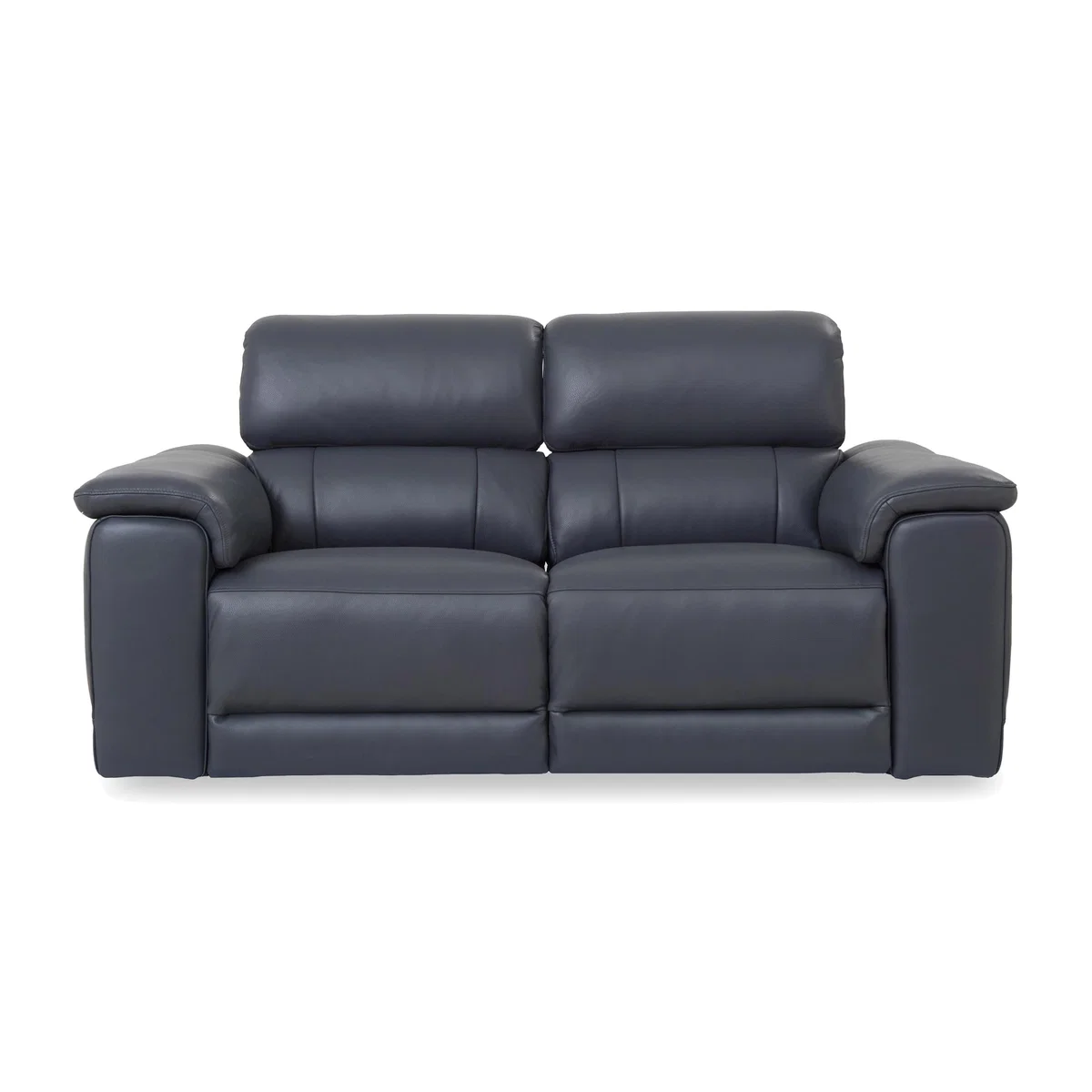 Genius Leather 3 Seater Power Recliner Sofa with Power Headrests - Lavender – image 1