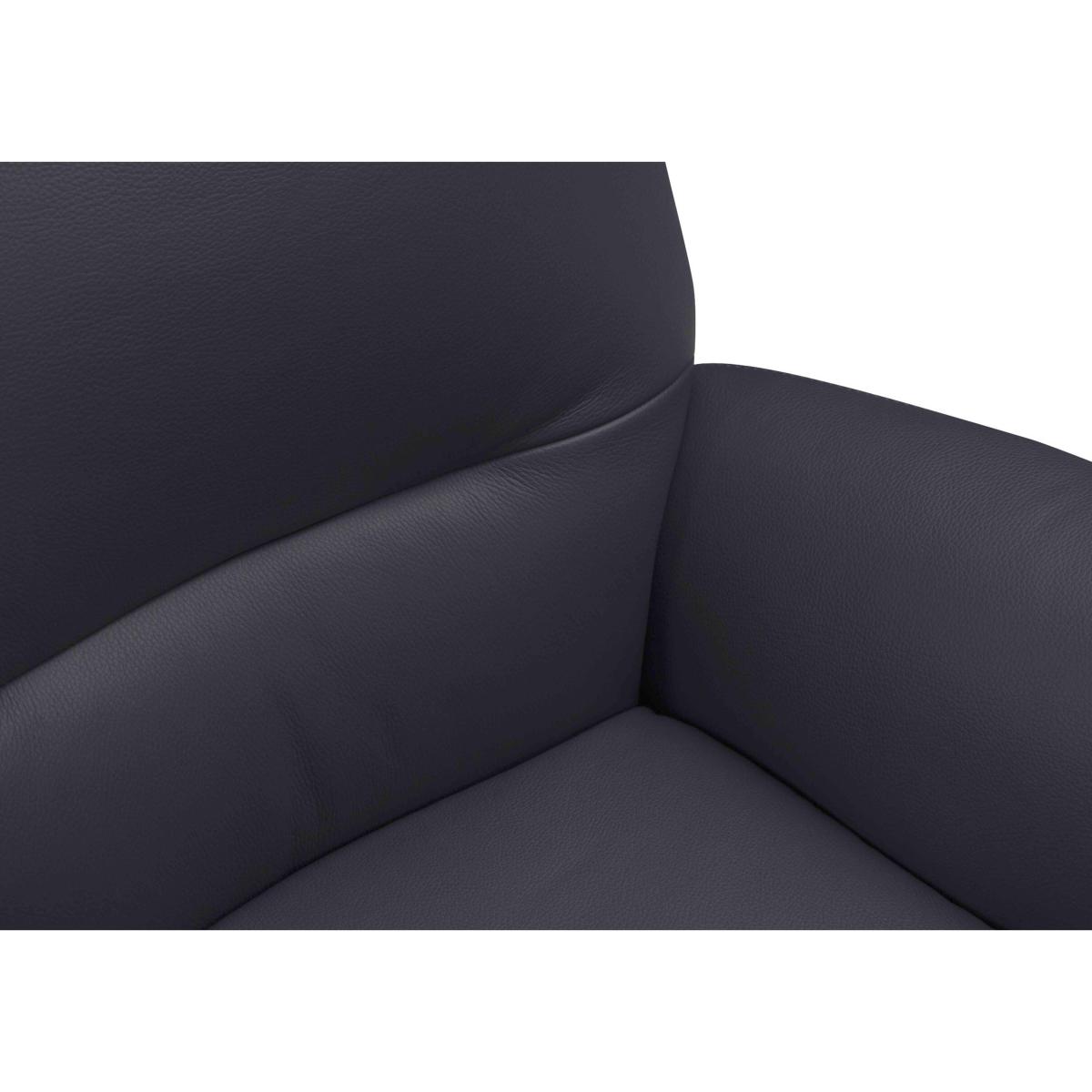 Nicoletti - Tricolour Enzo Leather Swivel Manual Recliner Chair and Stool – image 5
