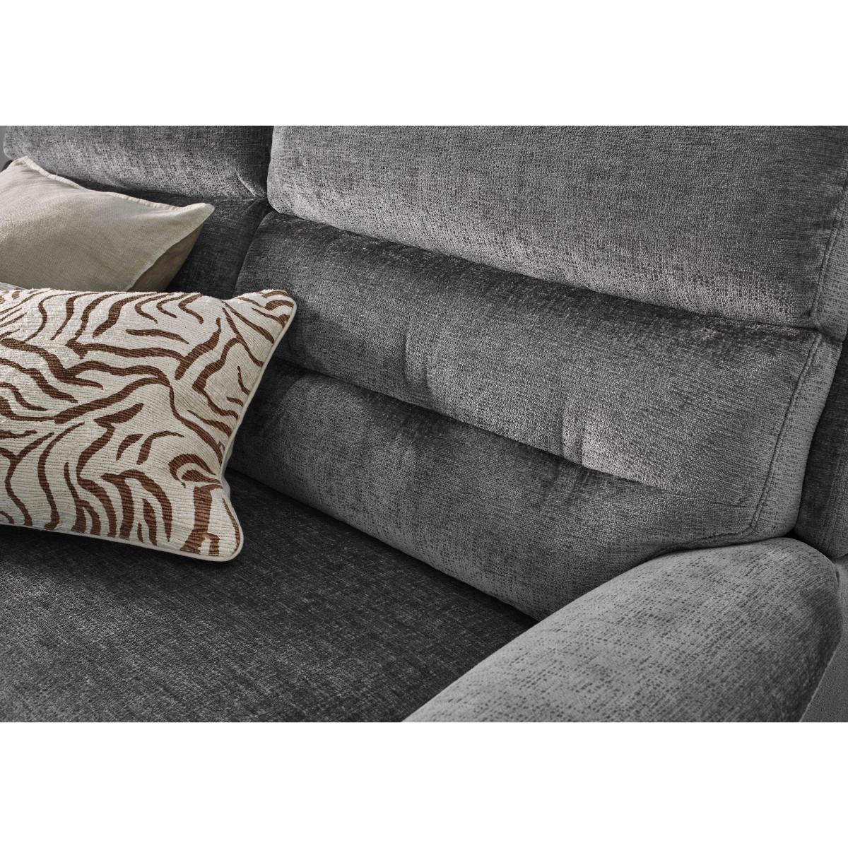 Springer Fabric 3 Seater Power Recliner Sofa - R38 Blue – image 5