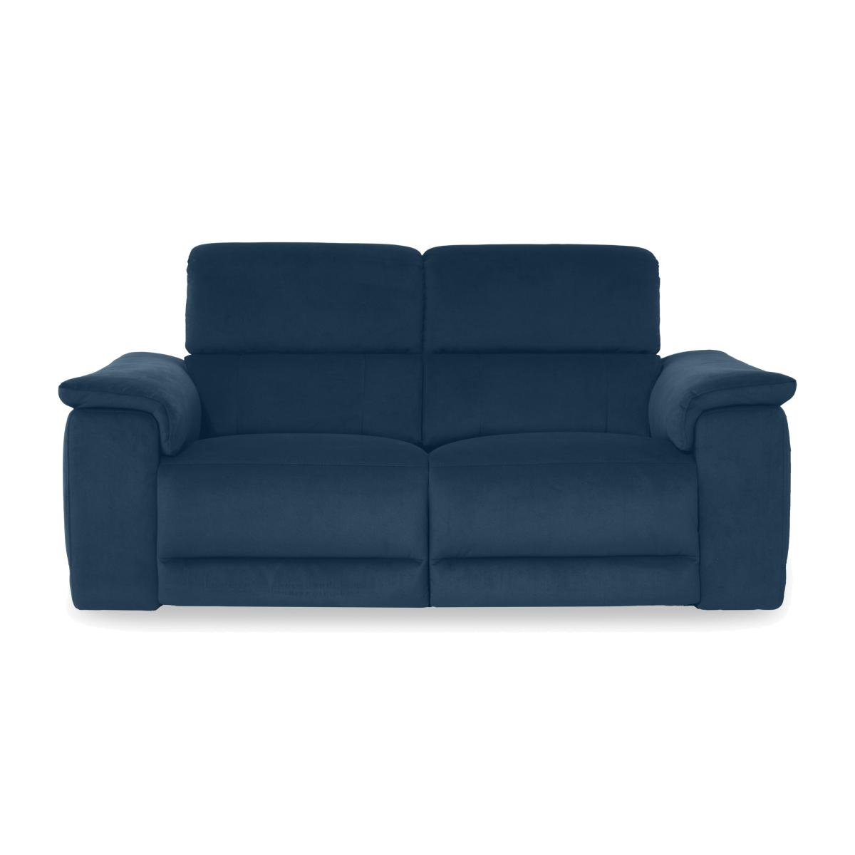 Genius Fabric 3 Seater Power Recliner Sofa with Power Headrest and Bluetooth Speakers – image 1