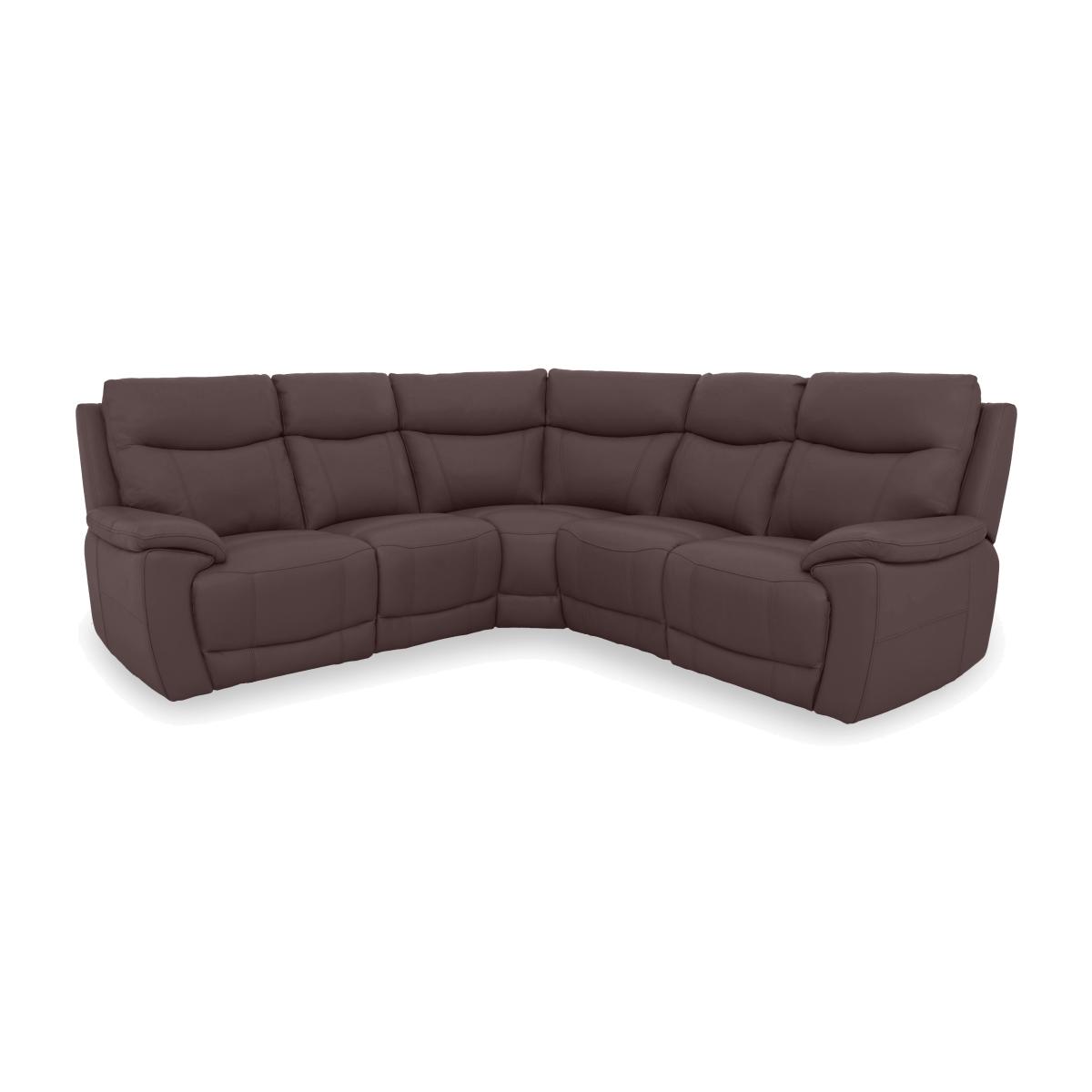 Sloane Leather Large Power Recliner Corner Sofa – image 1