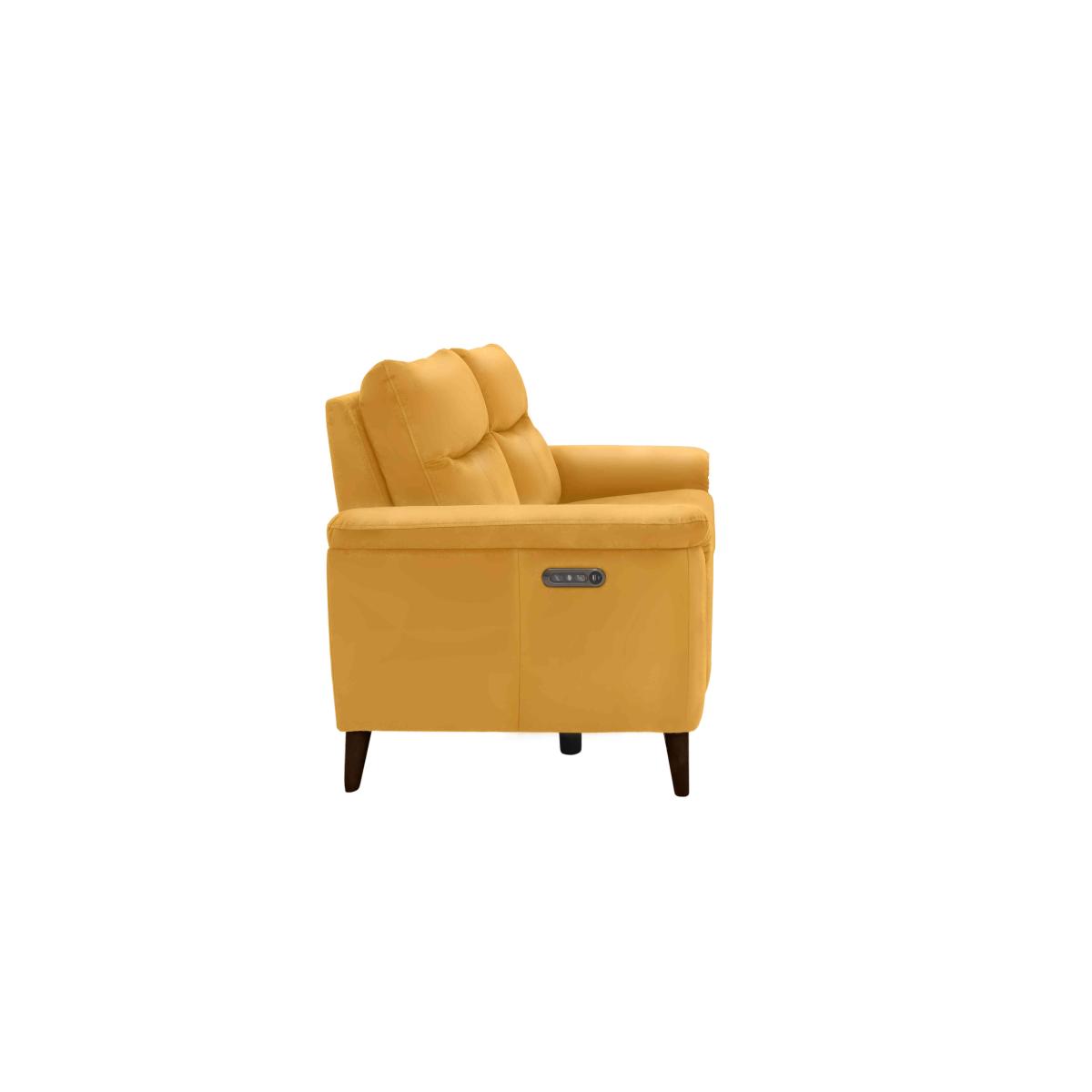 Morgan 2 Seater Leather Power Recliner Sofa – image 6