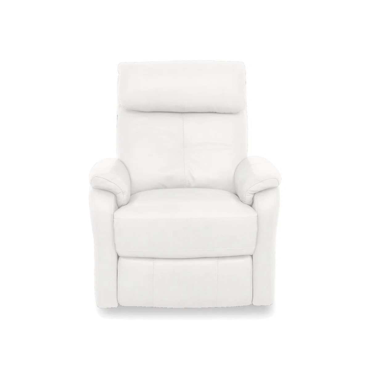 World of Leather - Compact Collection Titch BV Leather Power Recliner Chair - BV Star White – image 1