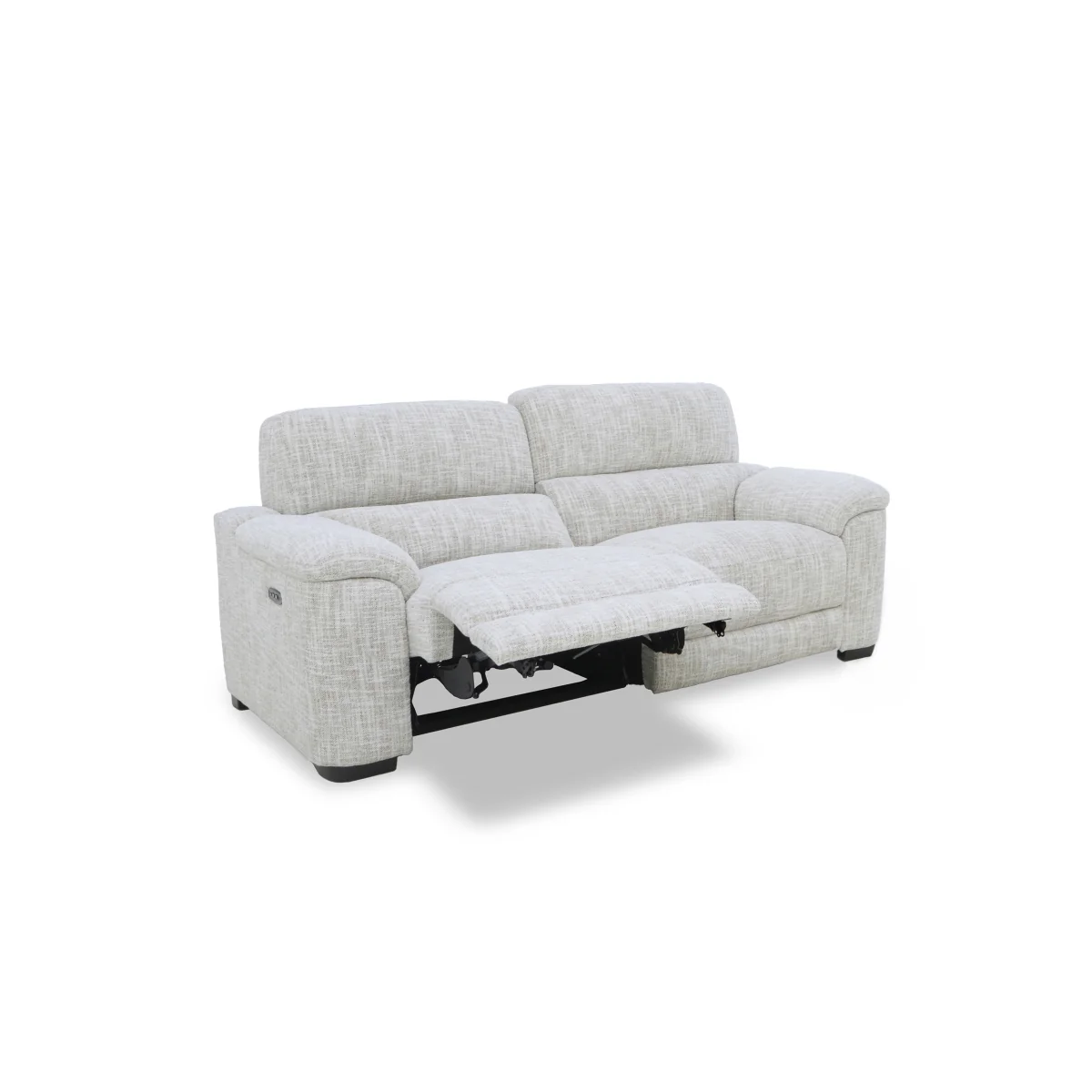 Nova Fabric 3 Seater Power Recliner Sofa with Power Headrests - Peacock – image 6