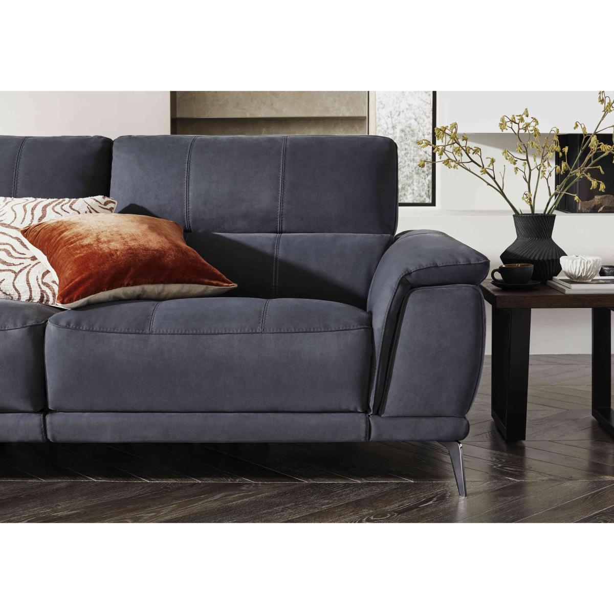 Lecce Fabric Power Recliner Left Hand Facing Chaise End Sofa – image 2