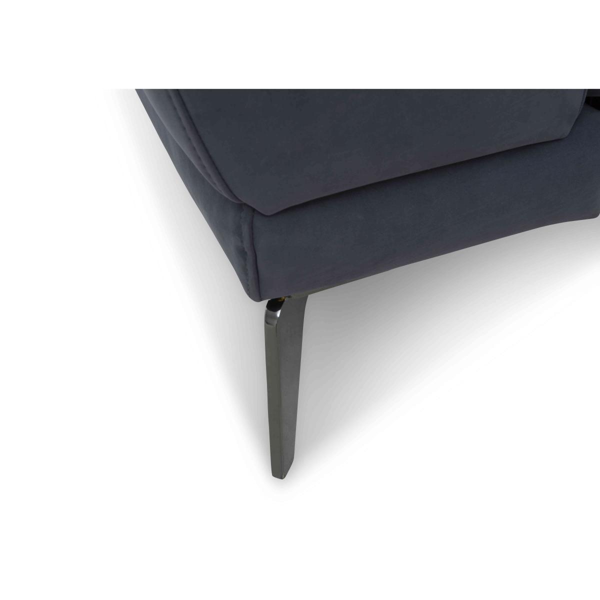 Lecce Fabric Power Recliner Left Hand Facing Chaise End Sofa – image 7