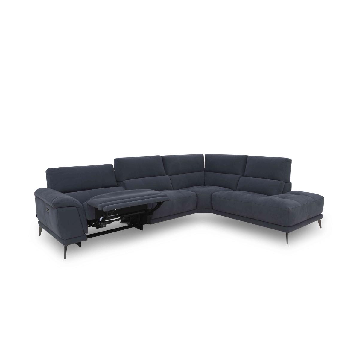 Lecce Fabric Power Recliner Left Hand Facing Chaise End Sofa – image 9