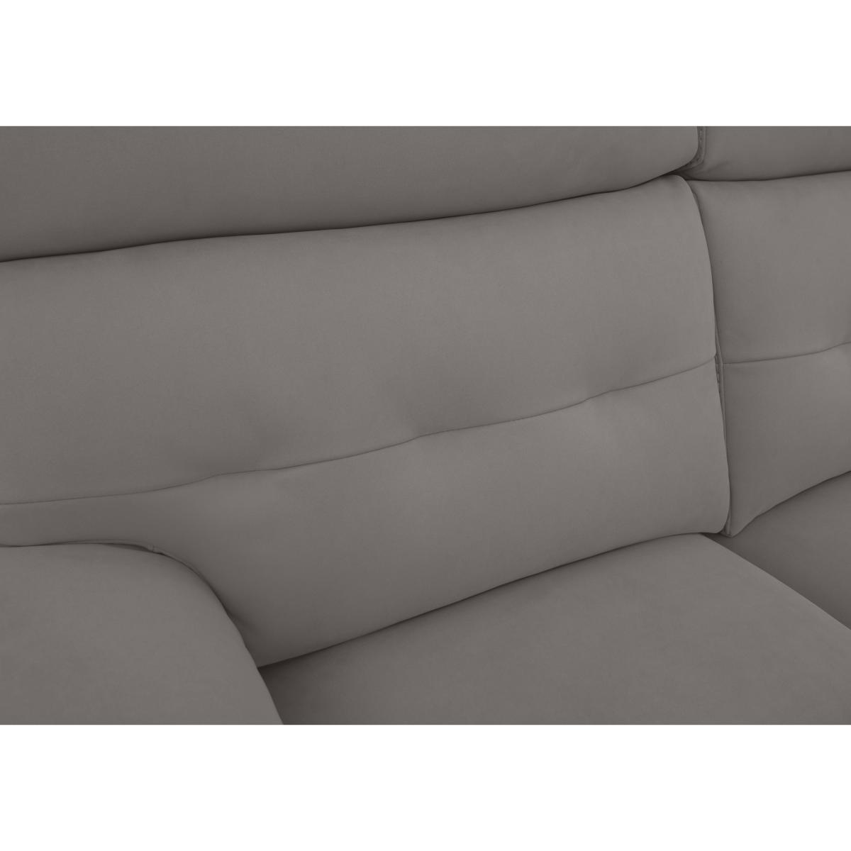 Brescia Fabric 3 Seater Power Recliner Sofa with Power Headrests – image 3