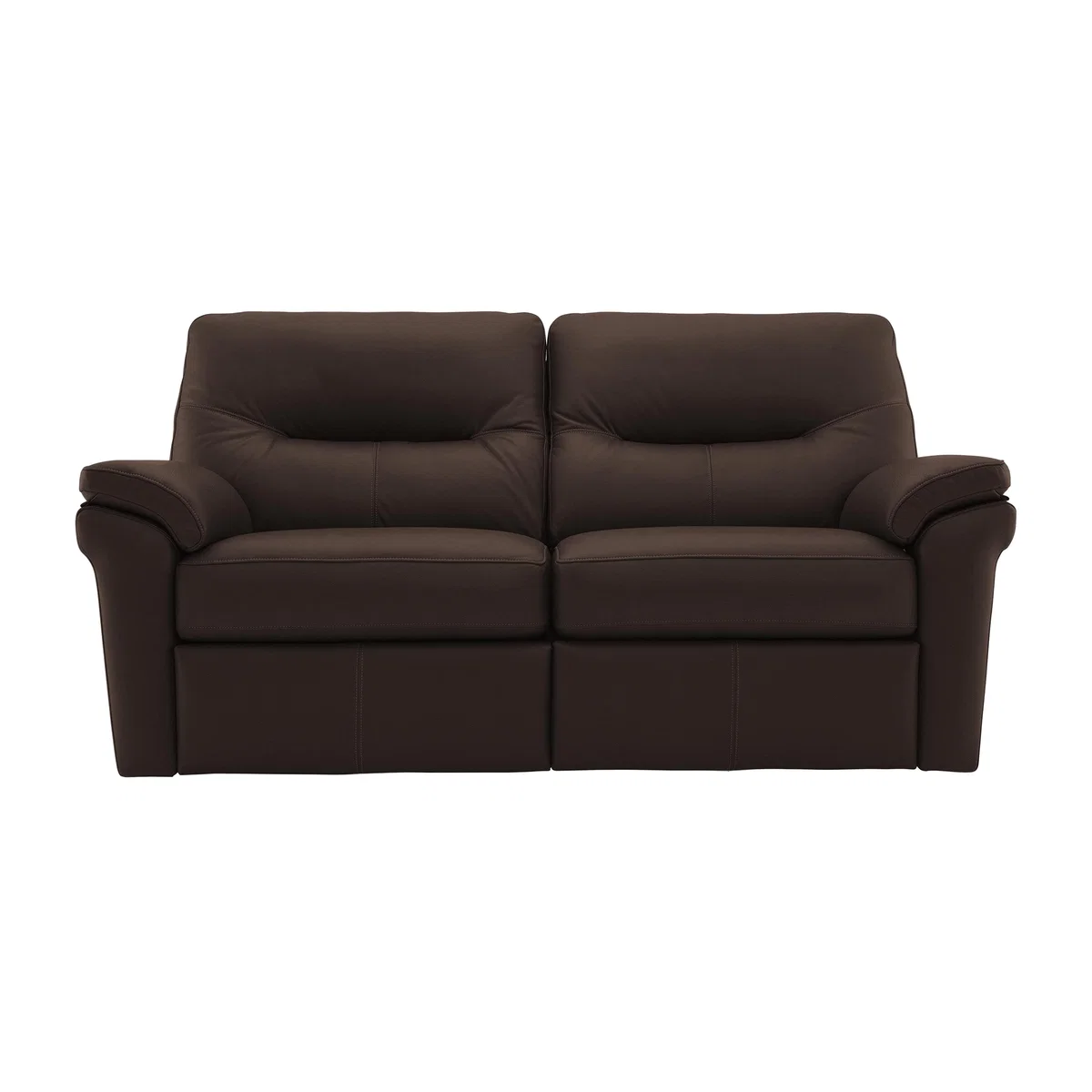 G Plan - Seattle 2.5 Seater Leather Power Recliner Sofa with Heated Seats - Capri Chocolate – image 1