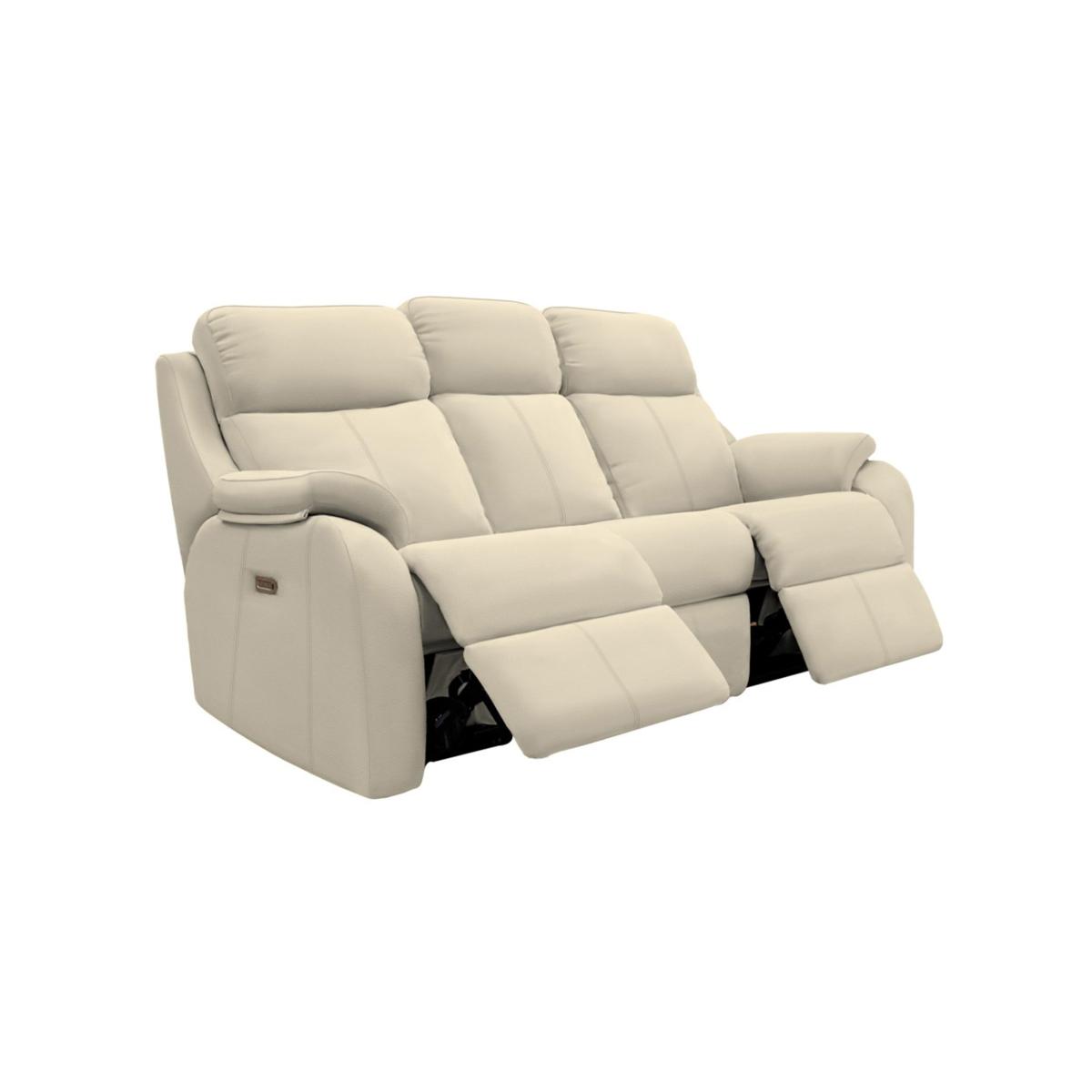 G Plan - Kingsbury 3 Seater Leather Sofa - No Recliner - Oxford Chocloate – image 3