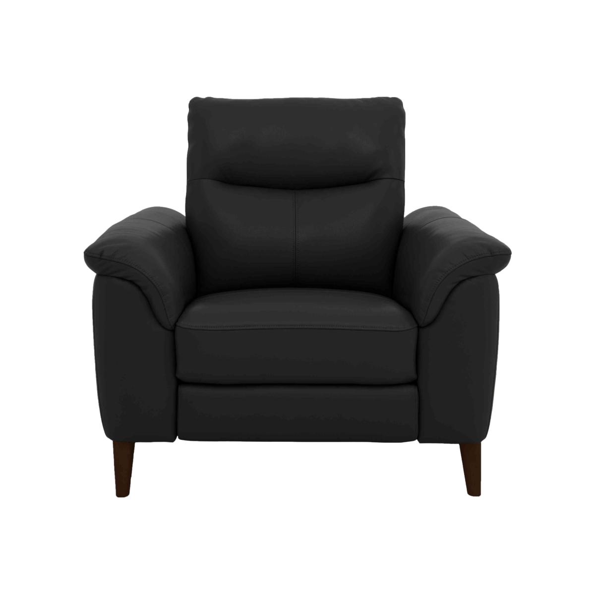 Morgan Leather Power Recliner Armchair – image 1
