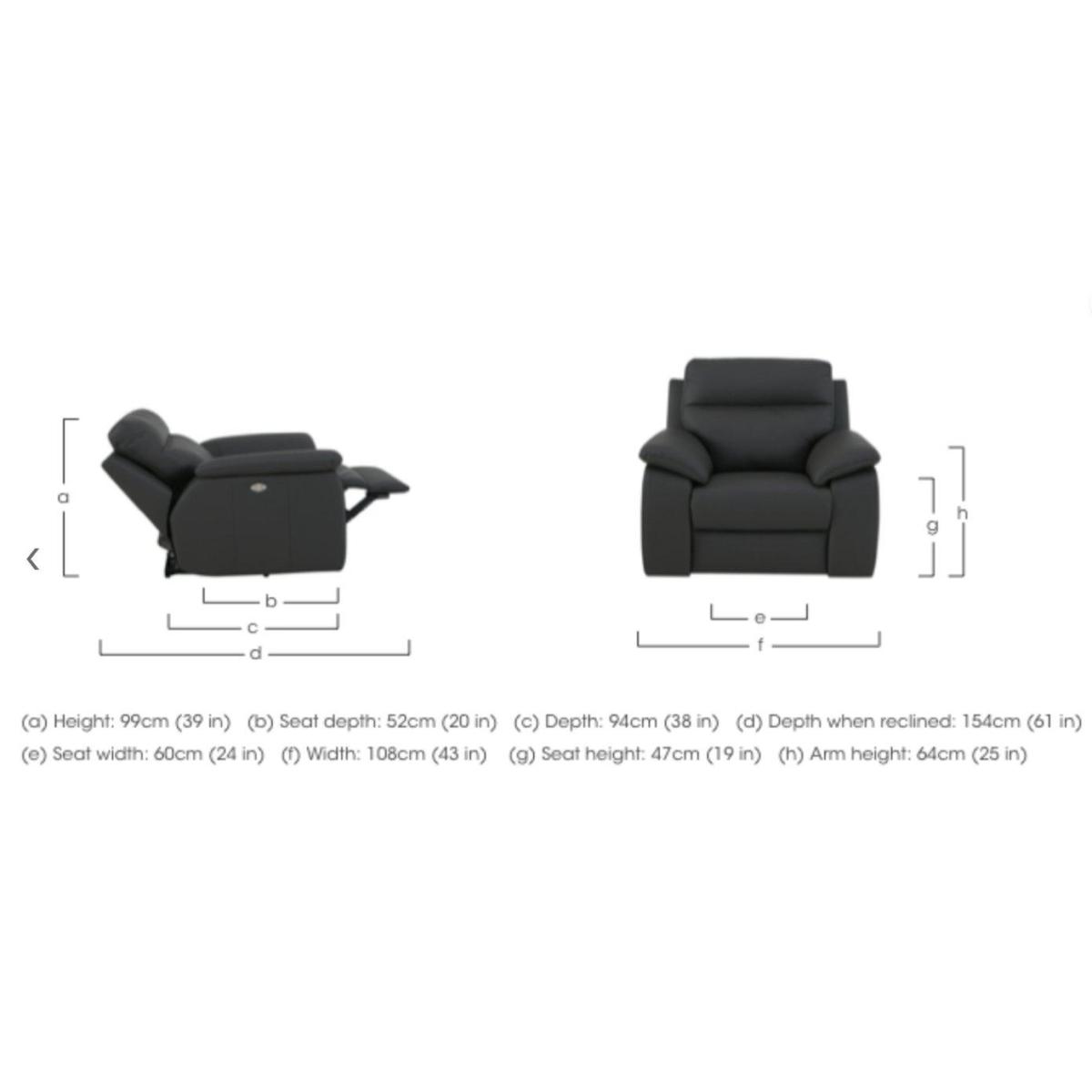 Nicoletti - Pepino 3 Seater Power Recliner Sofa and Recliner Chair – image 7
