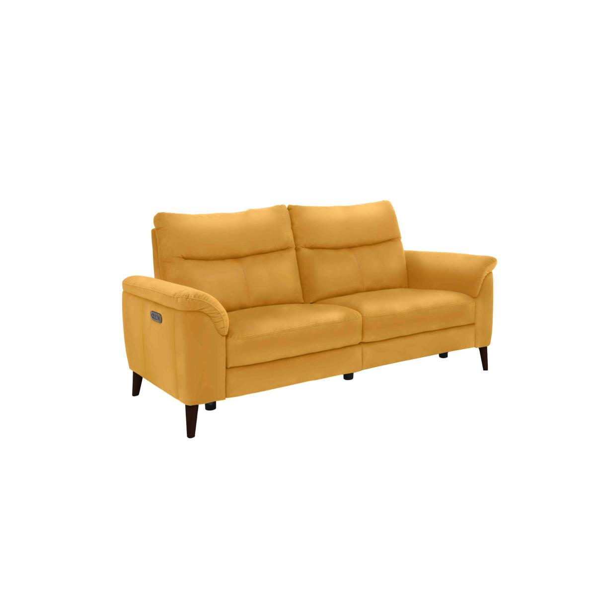 Morgan 3 Seater Leather Power Recliner Sofa – image 4