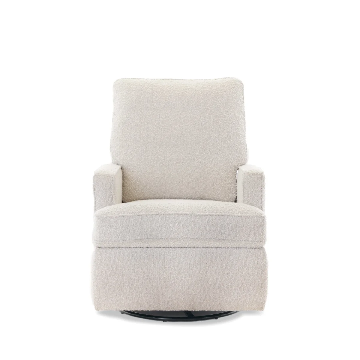 Madison Swivel Boucle Style Glider Recliner Chair - Obaby – image 2