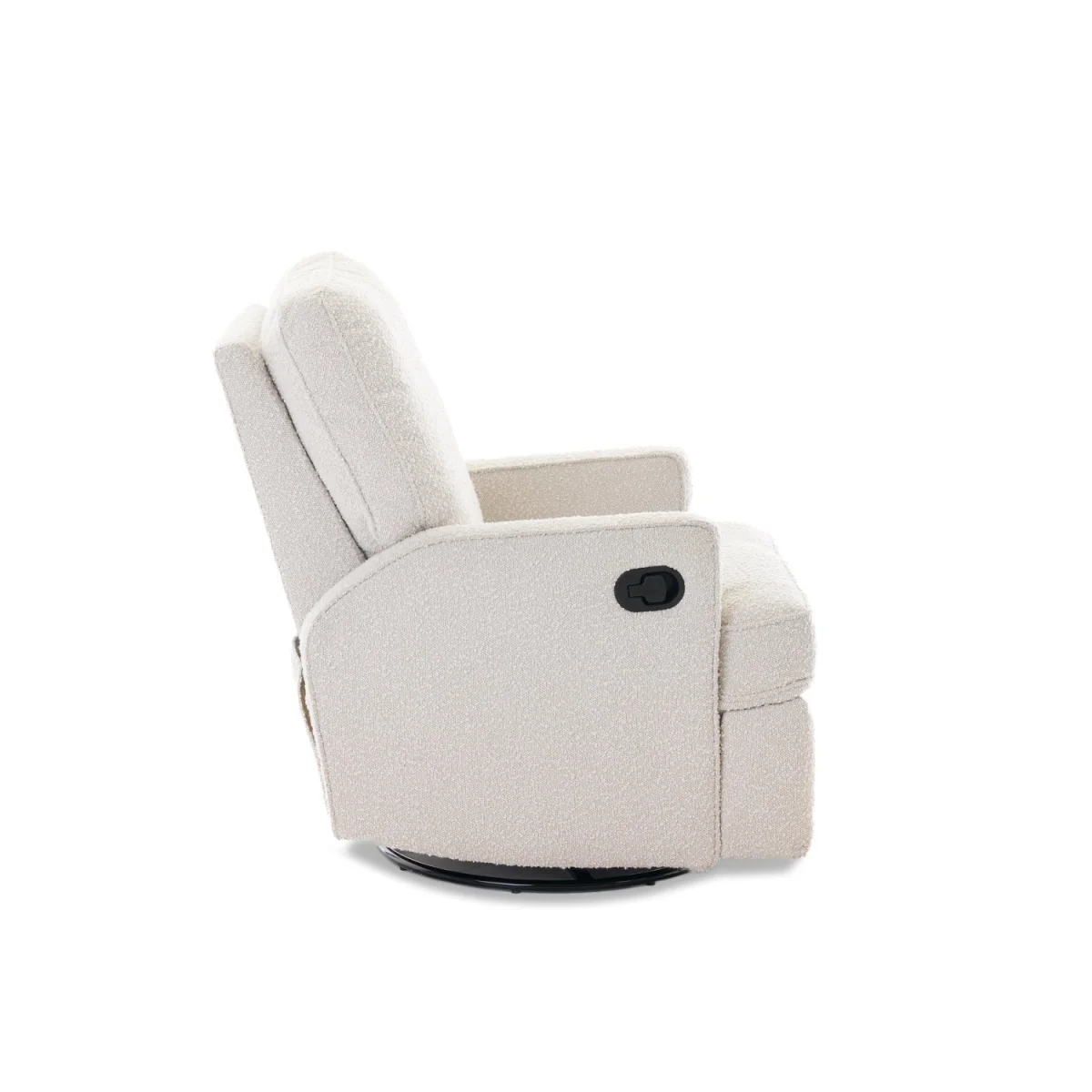 Madison Swivel Boucle Style Glider Recliner Chair - Obaby – image 5