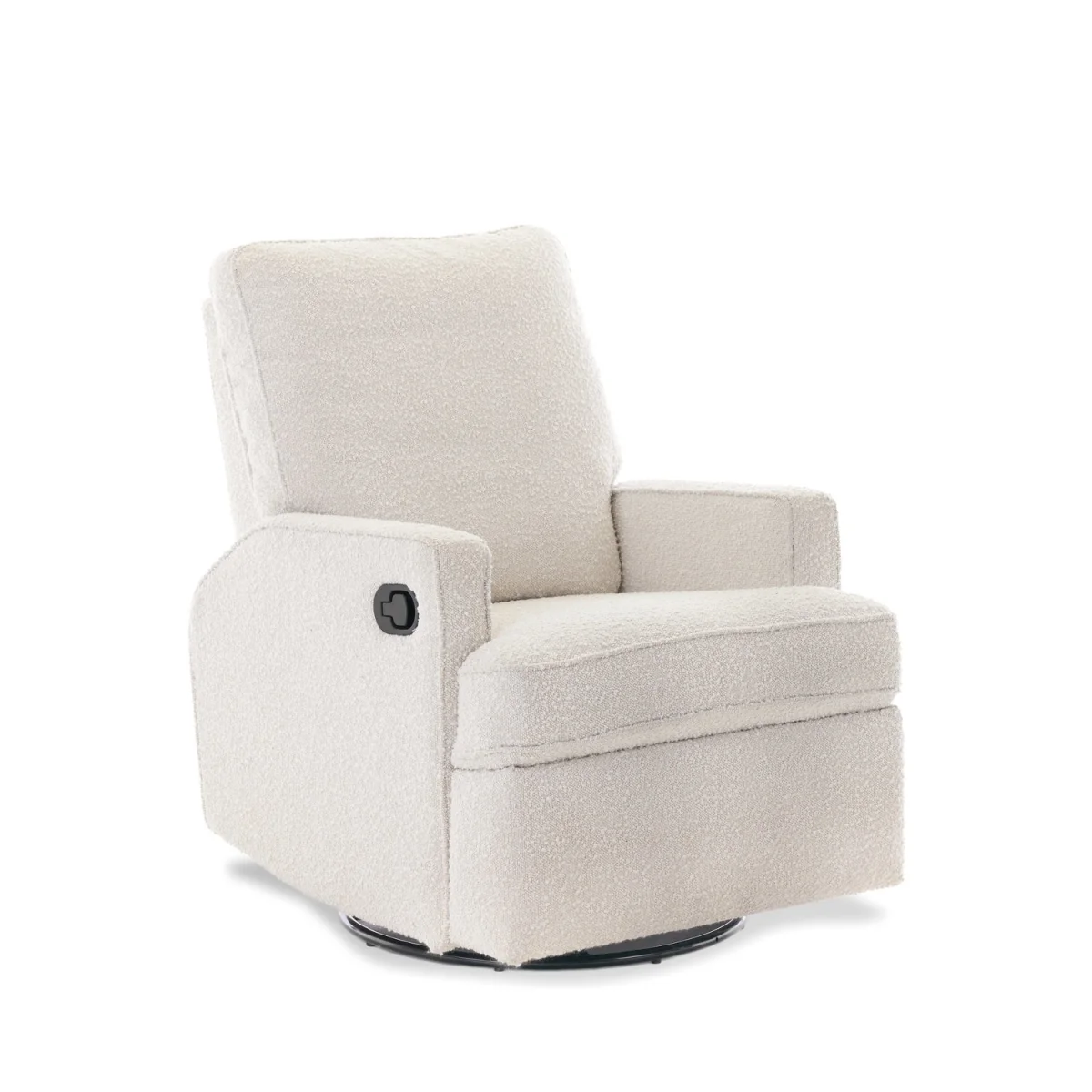 Madison Swivel Boucle Style Glider Recliner Chair - Obaby – image 6