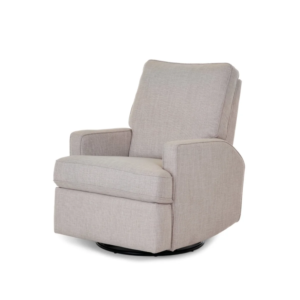 Madison Swivel Oatmeal Glider Recliner Chair - Obaby – image 3