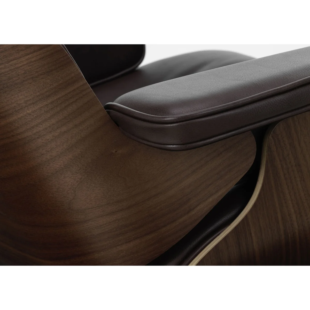 Vitra Eames Lounge Chair Santos Pal. Contemporary Calma 10 Dark Grey Polished Base 04 – image 7