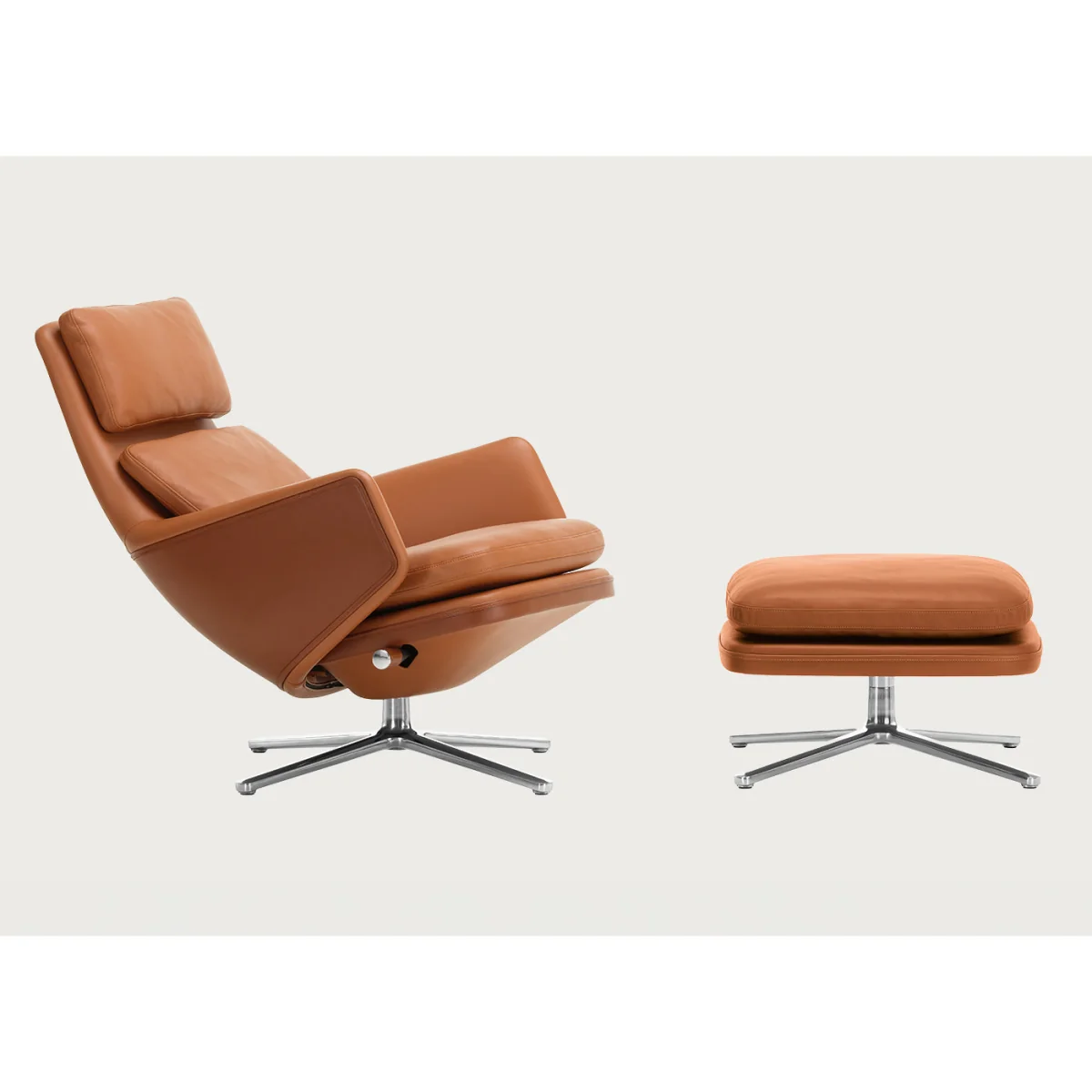 Heal's Grand Relax Chair & Ottoman – image 2