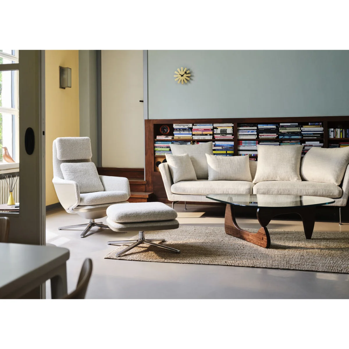 Heal's Grand Relax Chair & Ottoman – image 5