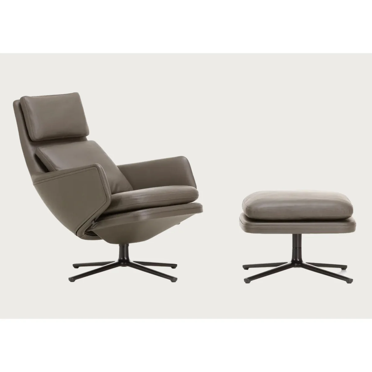 Heal's Grand Relax Chair & Ottoman – image 10