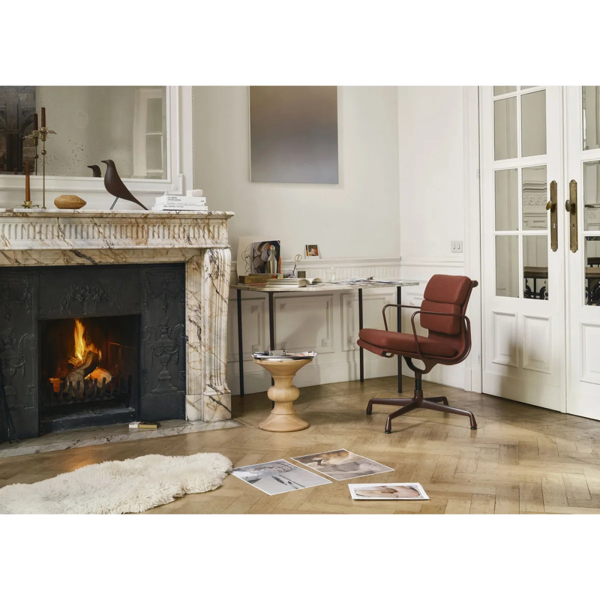 Heal's Eames Soft Pad Chair EA 208 – image 4