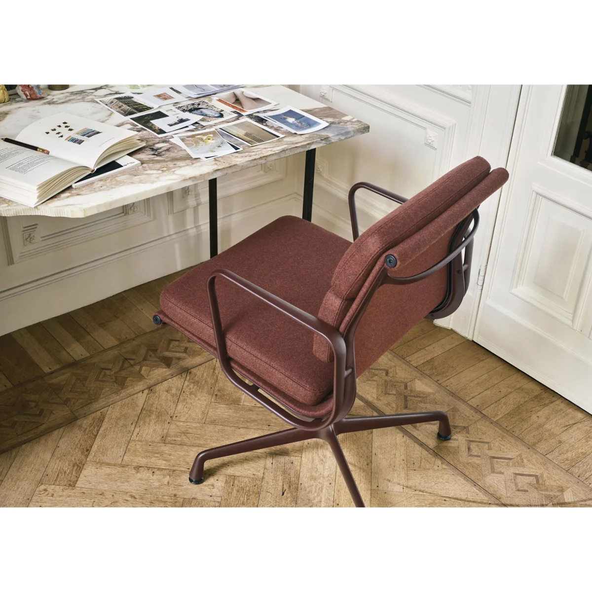 Heal's Eames Soft Pad Chair EA 208 – image 6