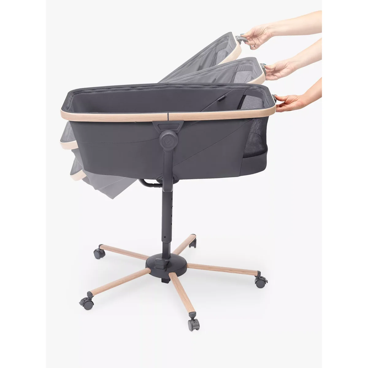 Maxi-Cosi Alba All-in-1 Bassinet, Recliner and Highchair, Graphite – image 6