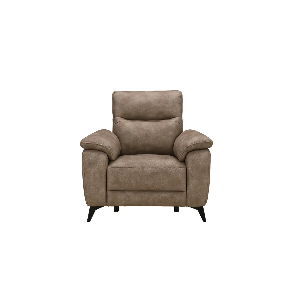 Sinclair Earth Brown Fabric Recliner Armchair – image 2