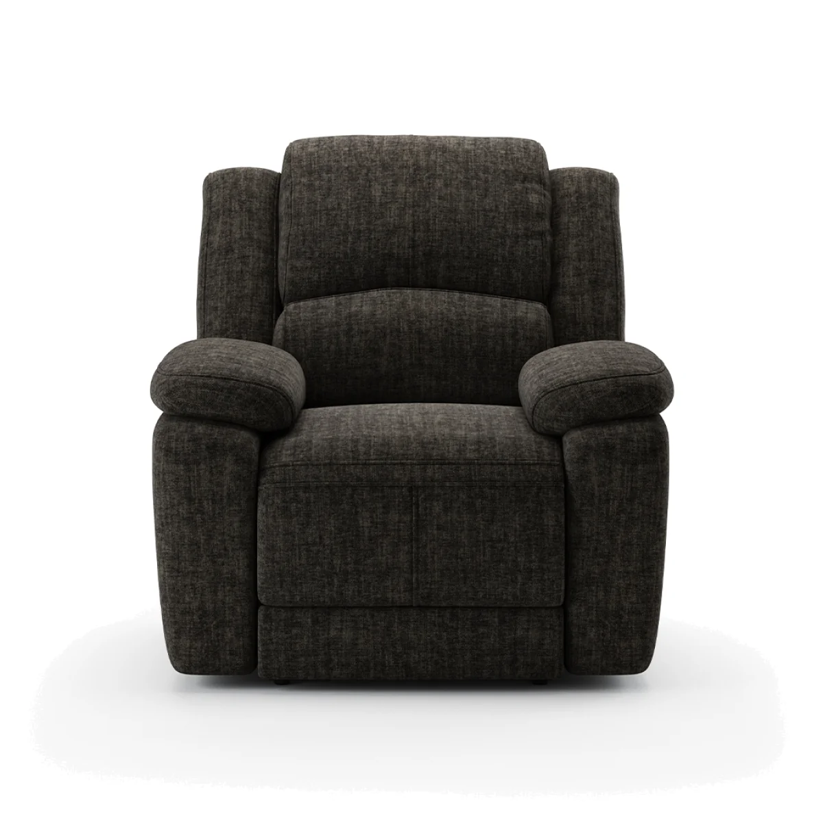 Lawrence Charcoal Fabric Recliner Armchair – image 1