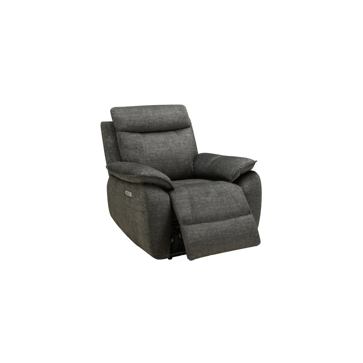 Albany Charcoal Fabric Recliner Armchair – image 3
