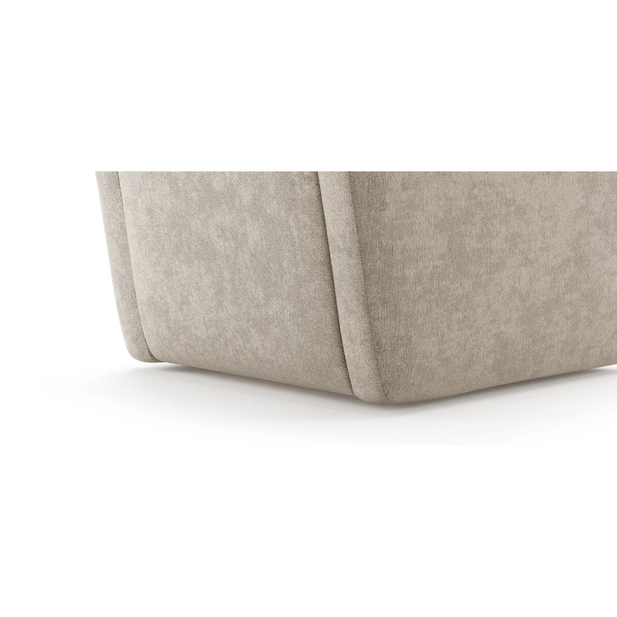 Palermo Cream Chenille Fabric High Back Swivel Armchair – image 7