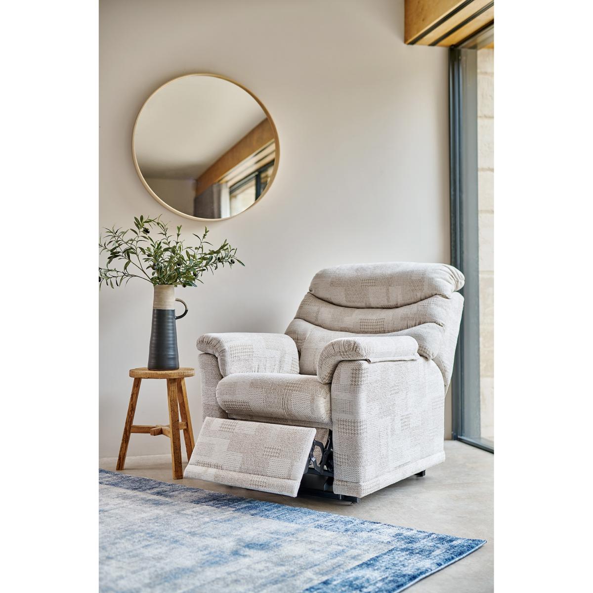 G Plan Malvern Dual Elevate Lift and Rise Chair - Standard - Fabric Grade B – image 6