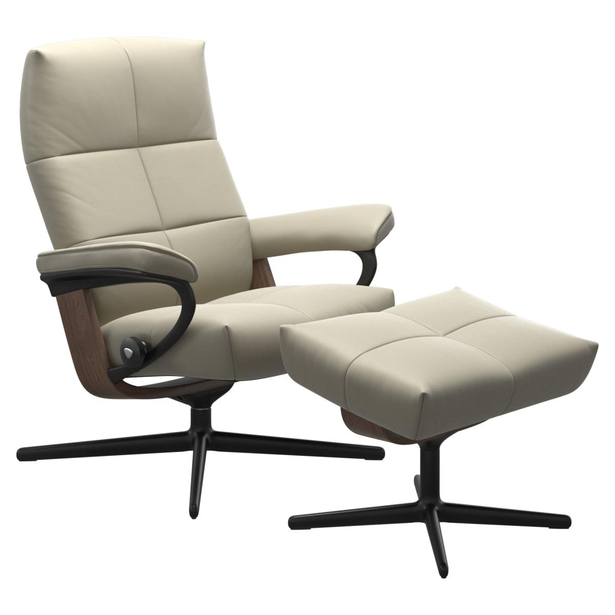 Stressless David Chair With Cross Base - Small - Cori Leather – image 2