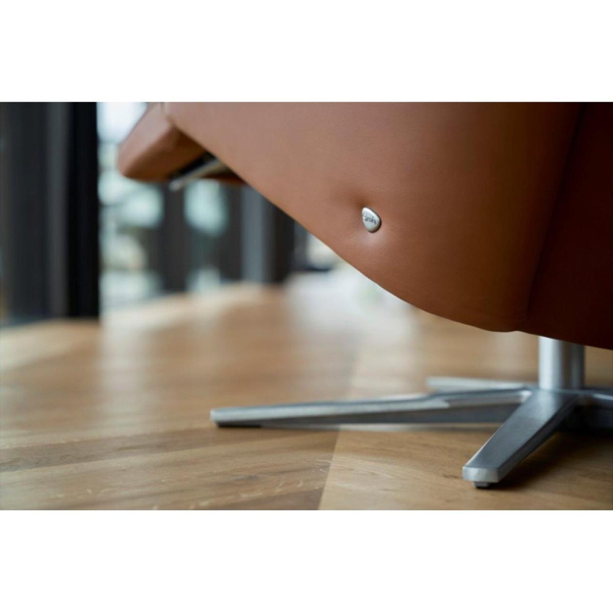 Stressless Scott Power Recliner Chair With Sirius Base - Paloma Sand – image 12
