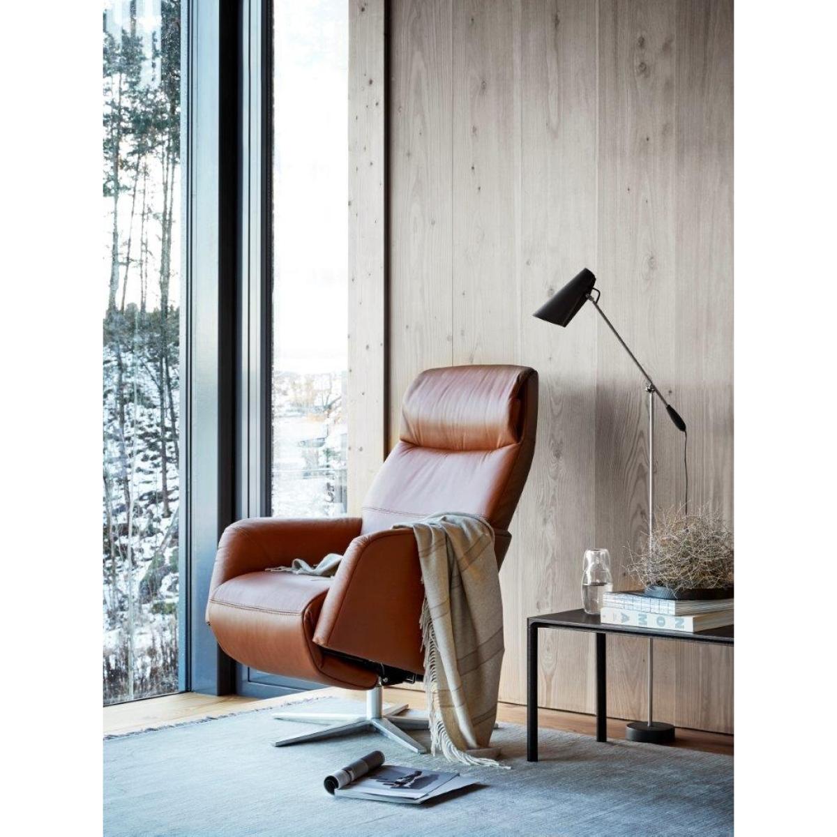 Stressless Scott Power Recliner Chair With Sirius Base - Paloma Sand – image 7