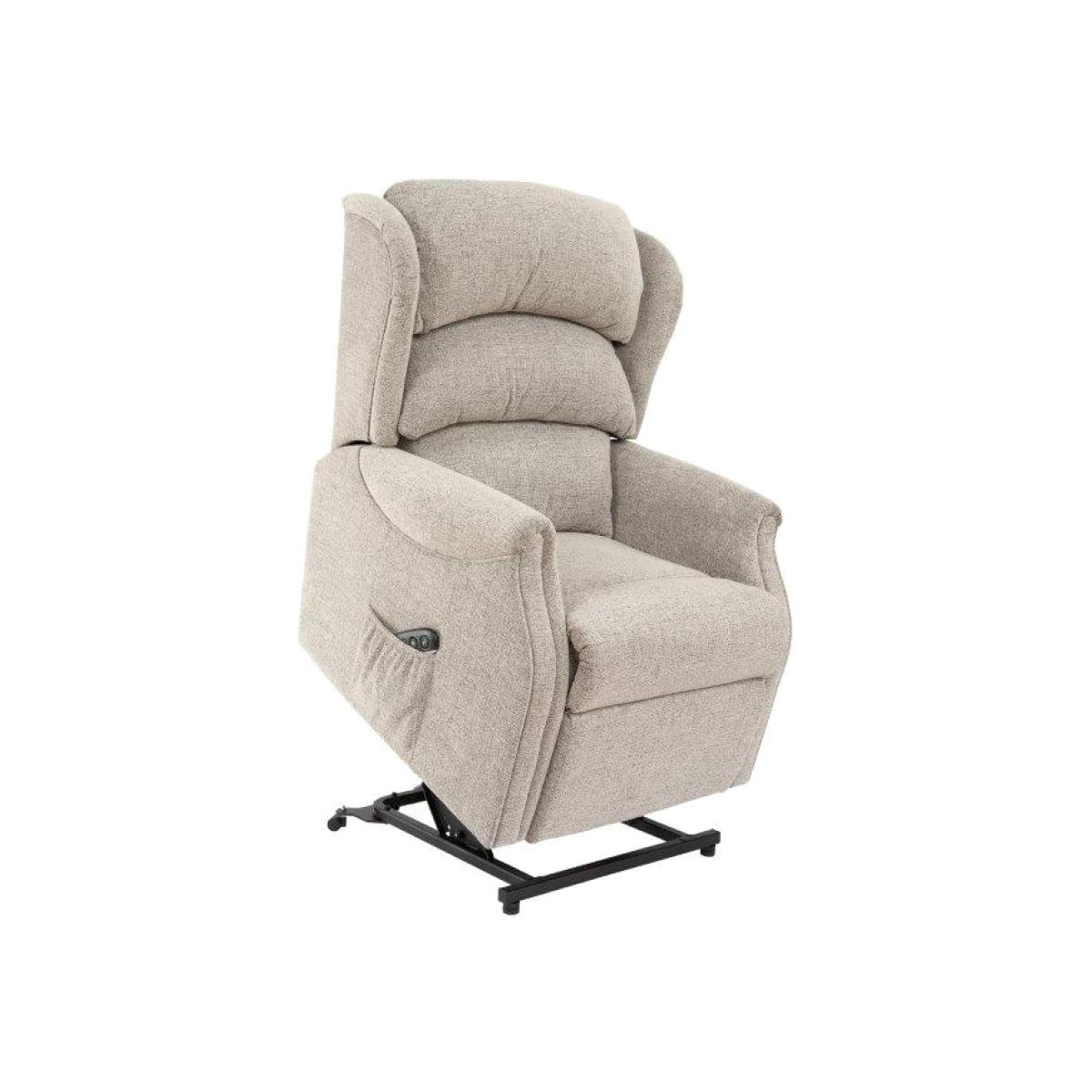 Celebrity Westbury Recliner Chair Zipspeed - Petite - Aquaclean Fabric - Dual Motor Rise and Recliner With Adjustable Headrest – image 1