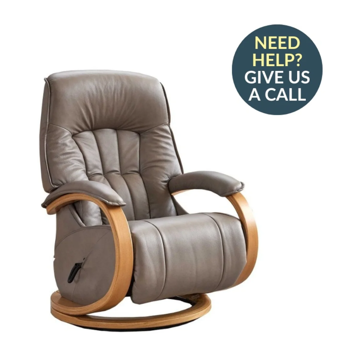 Himolla Mosel Recliner Chair - Midi - Manual - Leather L33 – image 2