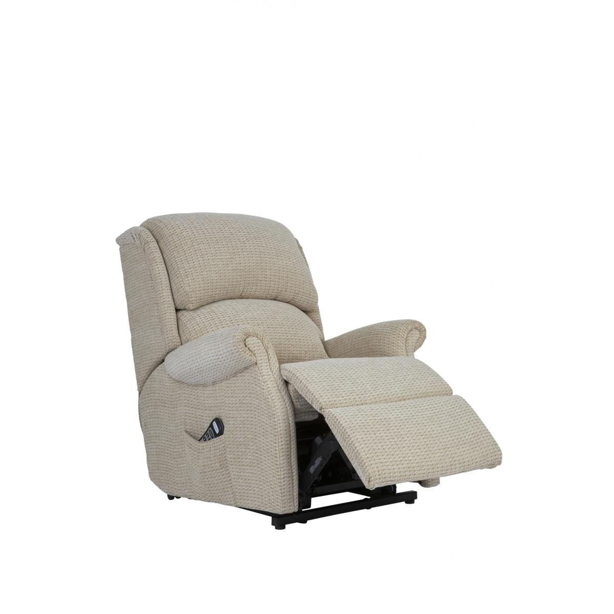 Celebrity Regent Recliner Chair - Grande - Aquaclean Fabric - Dual Motor Rise and Recliner – image 2