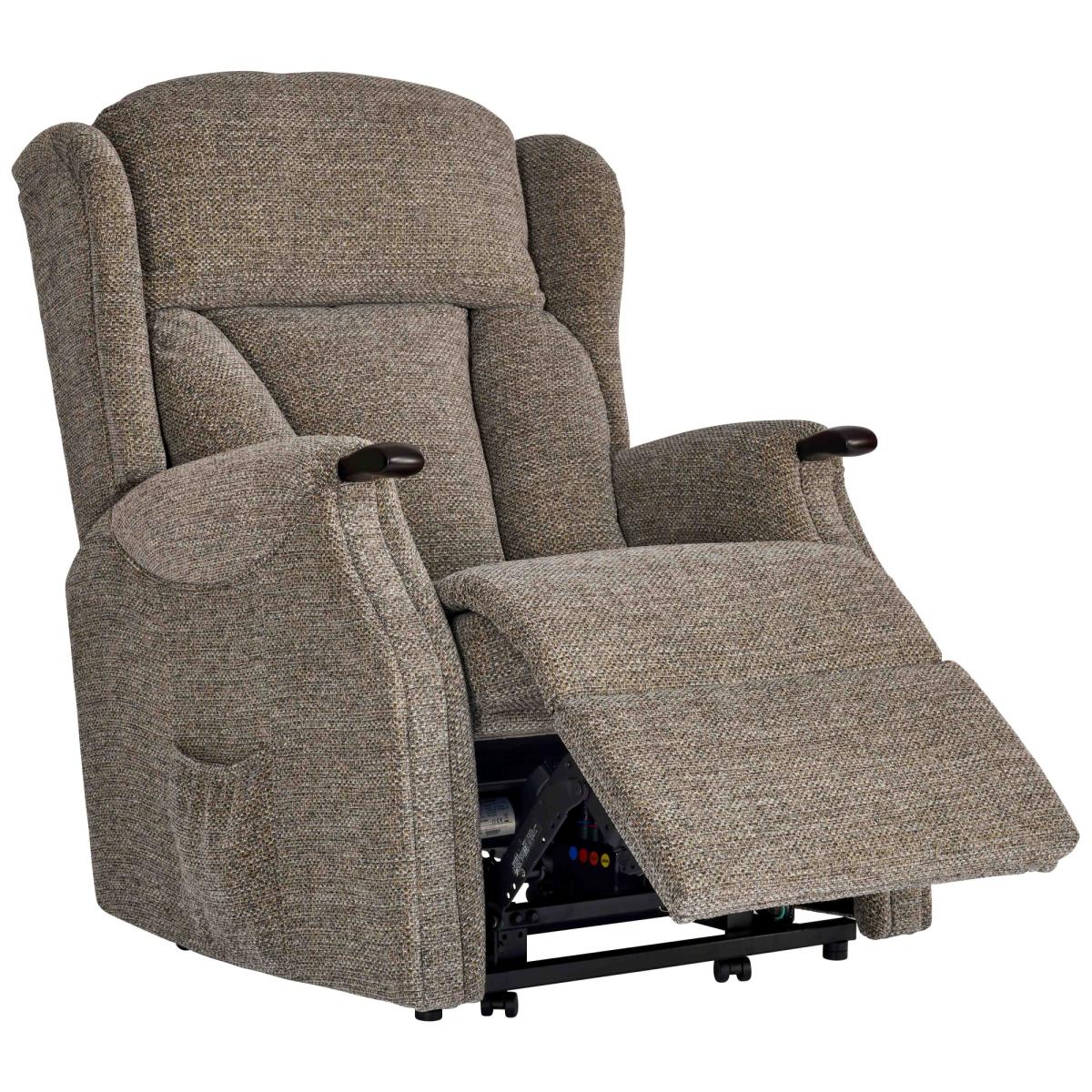 Celebrity Canterbury Grande Recliner Chair - Leather - Dual Motor - With Knuckles – image 3