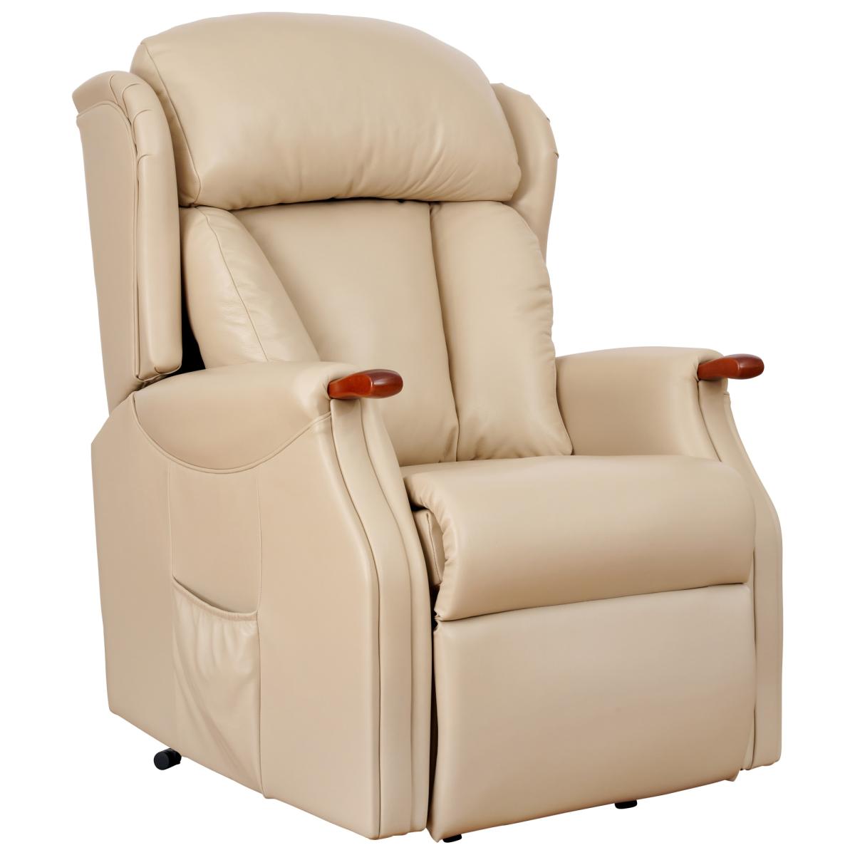 Celebrity Canterbury Grande Recliner Chair - Leather - Dual Motor - With Knuckles – image 4