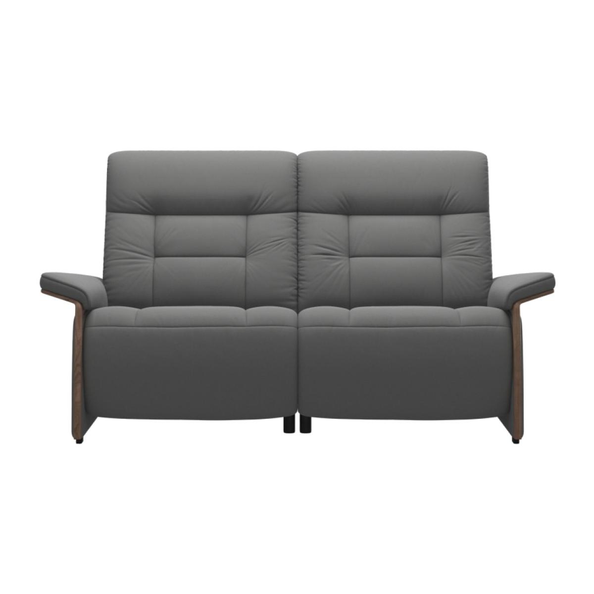 Stressless Mary Recliner Sofa With Wooden Arms - 2 Seater - Noblesse Leather - 2 Manual Seats – image 1