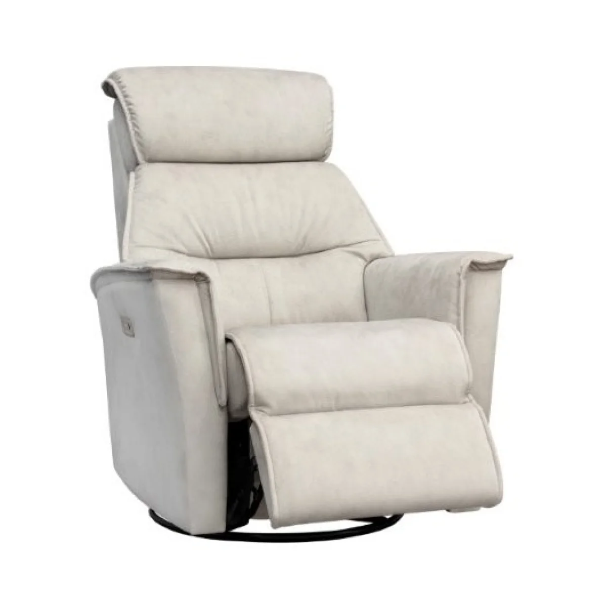 G Plan Solna Swivel Glider Power Recliner Chair - Leather Grade N - Power with Headrest and Lumbar - With Heated Seats – image 4